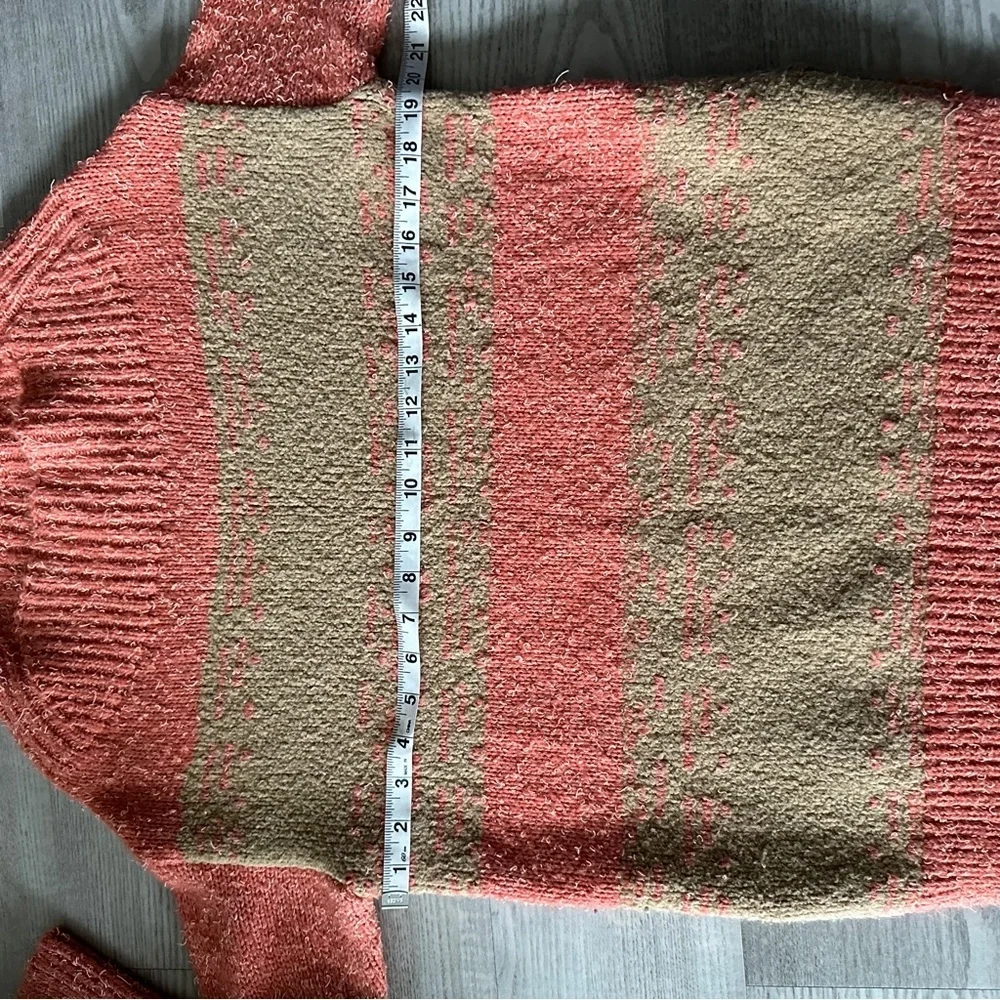 Pico Anthropologie Tan Coral Tunic Sweater XS - Picture 10 of 12